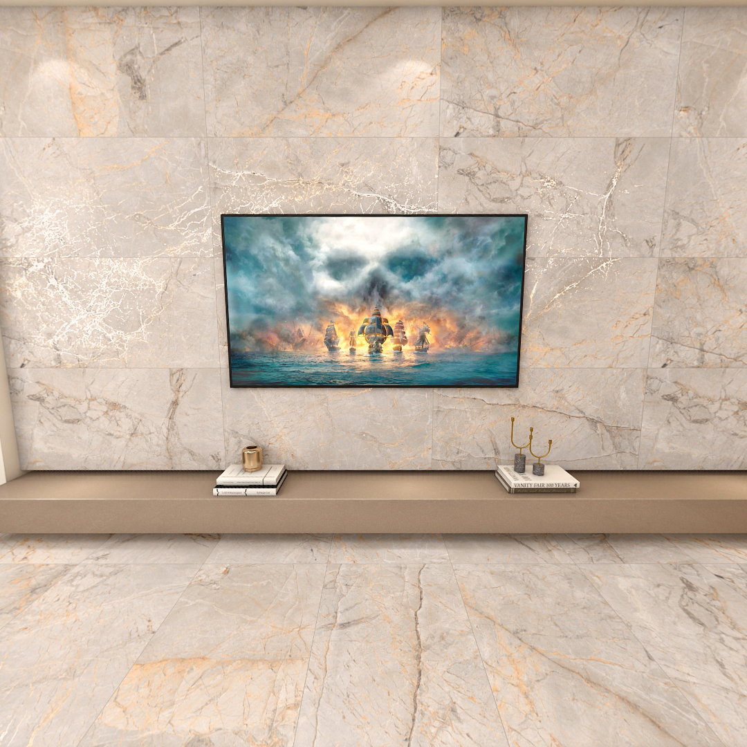 Carrelage effet pierre mat 3D - Alkarz 3D - 60x120cm