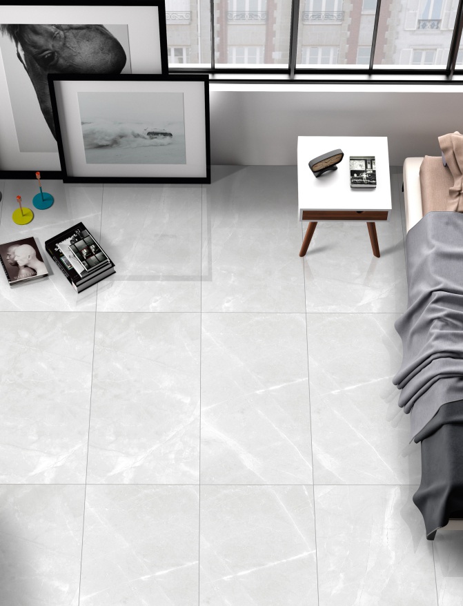 Carrelage Ash Ford Blanc 60x120 cm – Élégance et Sobriété