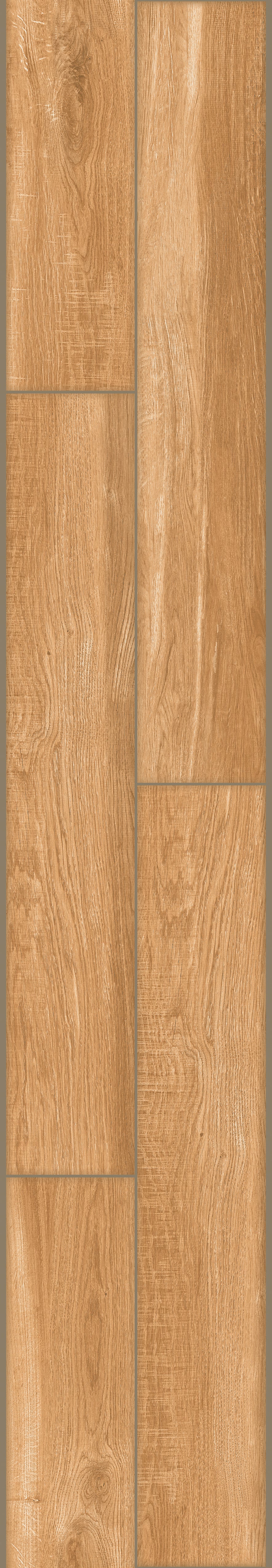 Carrelage effet parquet bois mat - Colibri Marron - 20x120cm