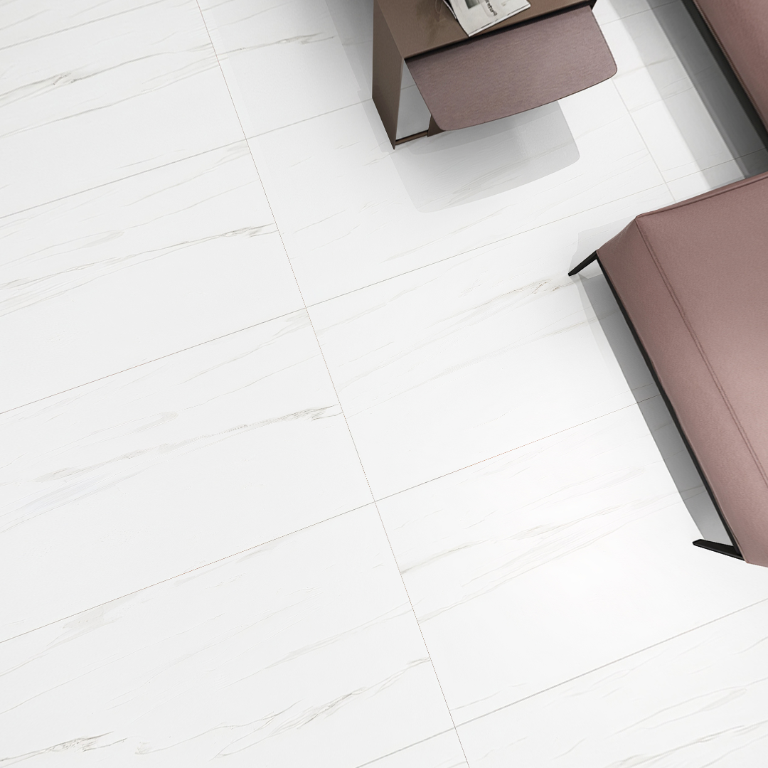 Carrelage effet marbre mat - Finlande - 60x120cm