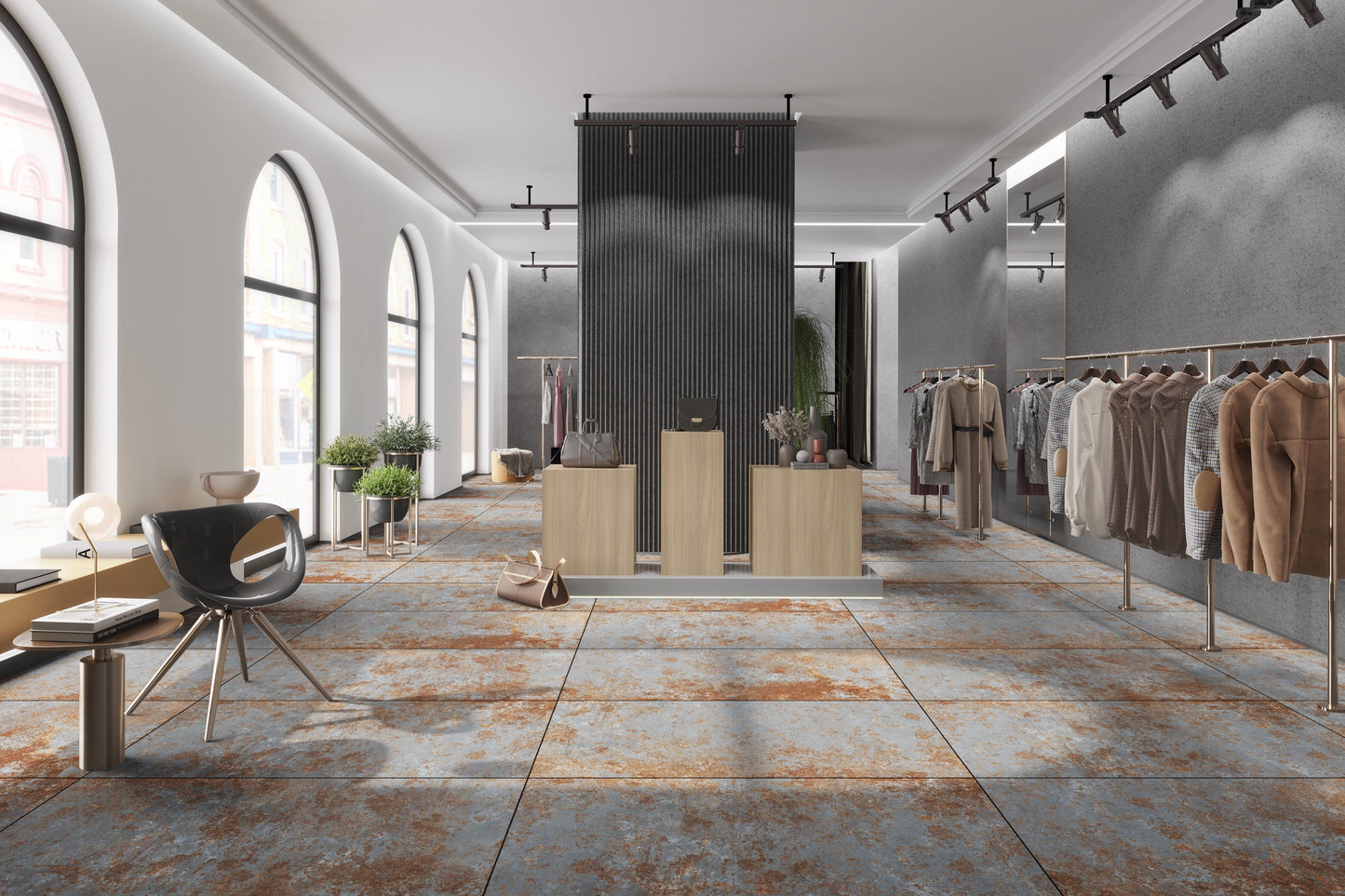 Carrelage Matrix 60x120 cm – Design Géométrique et Modernité