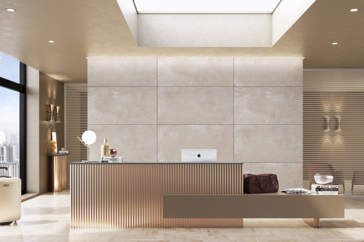 Carrelage Apollo Pearl 60x120 cm – Éclat et Modernité Subtile