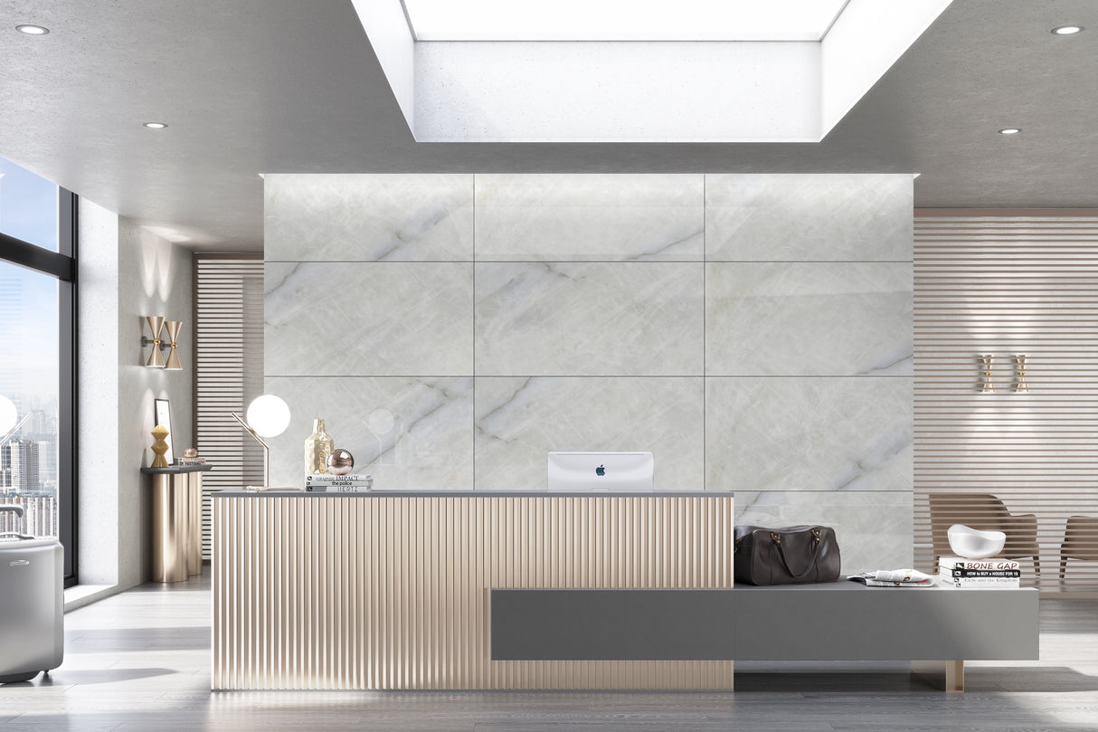 Carrelage Citron Glacé 60x120 cm – Fraîcheur Moderne et Luminosité Éclatante