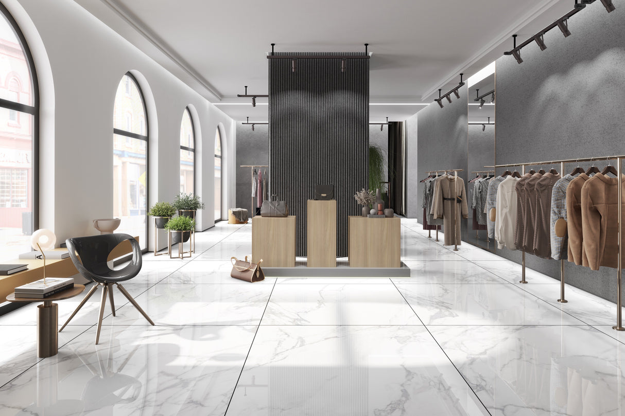 Carrelage Albatro 120x120 cm – Luxe et Modernité en Grande Dimension