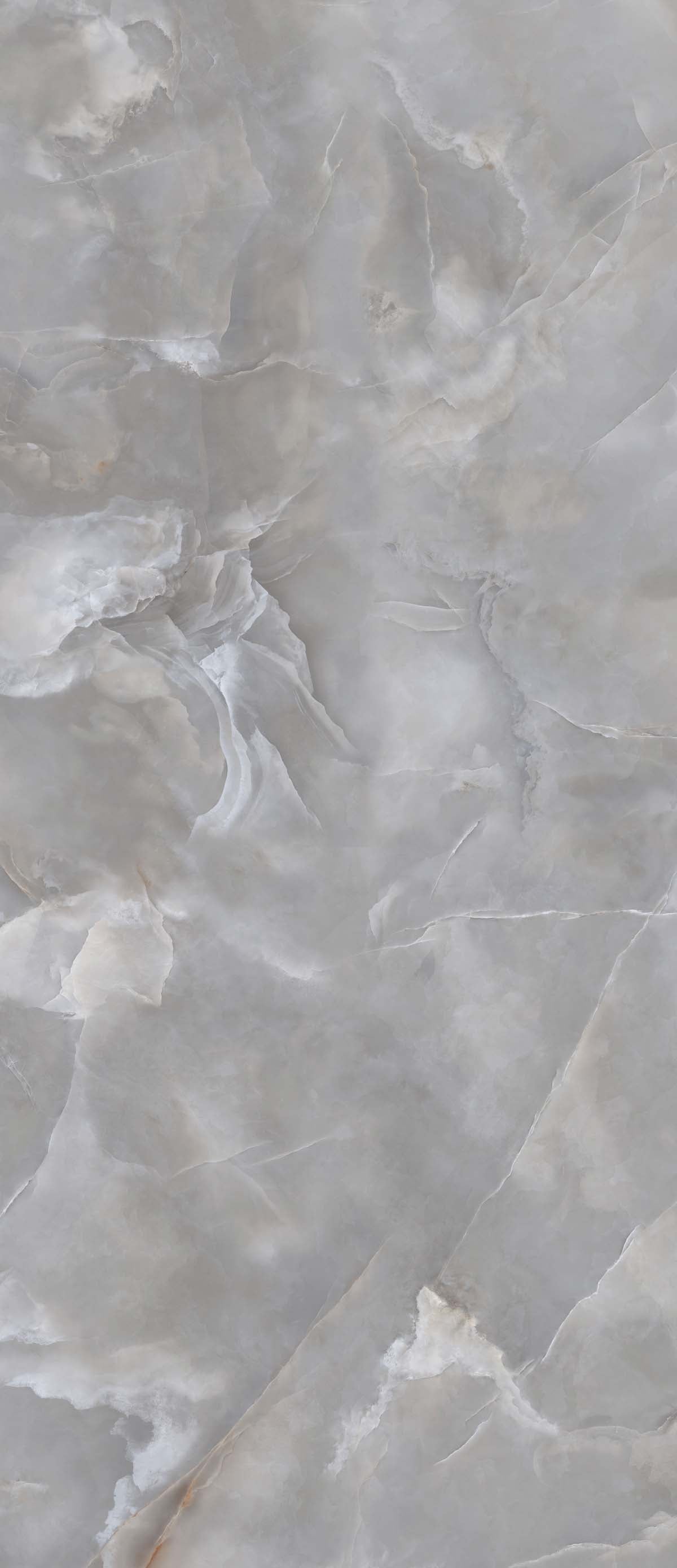 Carrelage effet marbre brillant - Jenifer Grey - 60x120cm