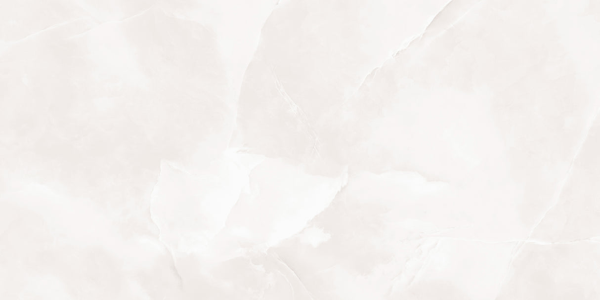 Carrelage effet marbre semi-brillant - Jenifer White - 60x120cm