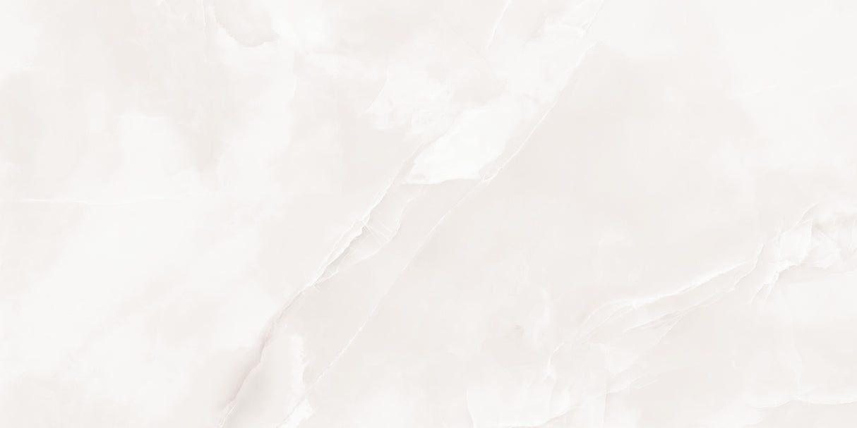 Carrelage effet marbre semi-brillant - Jenifer White - 60x120cm