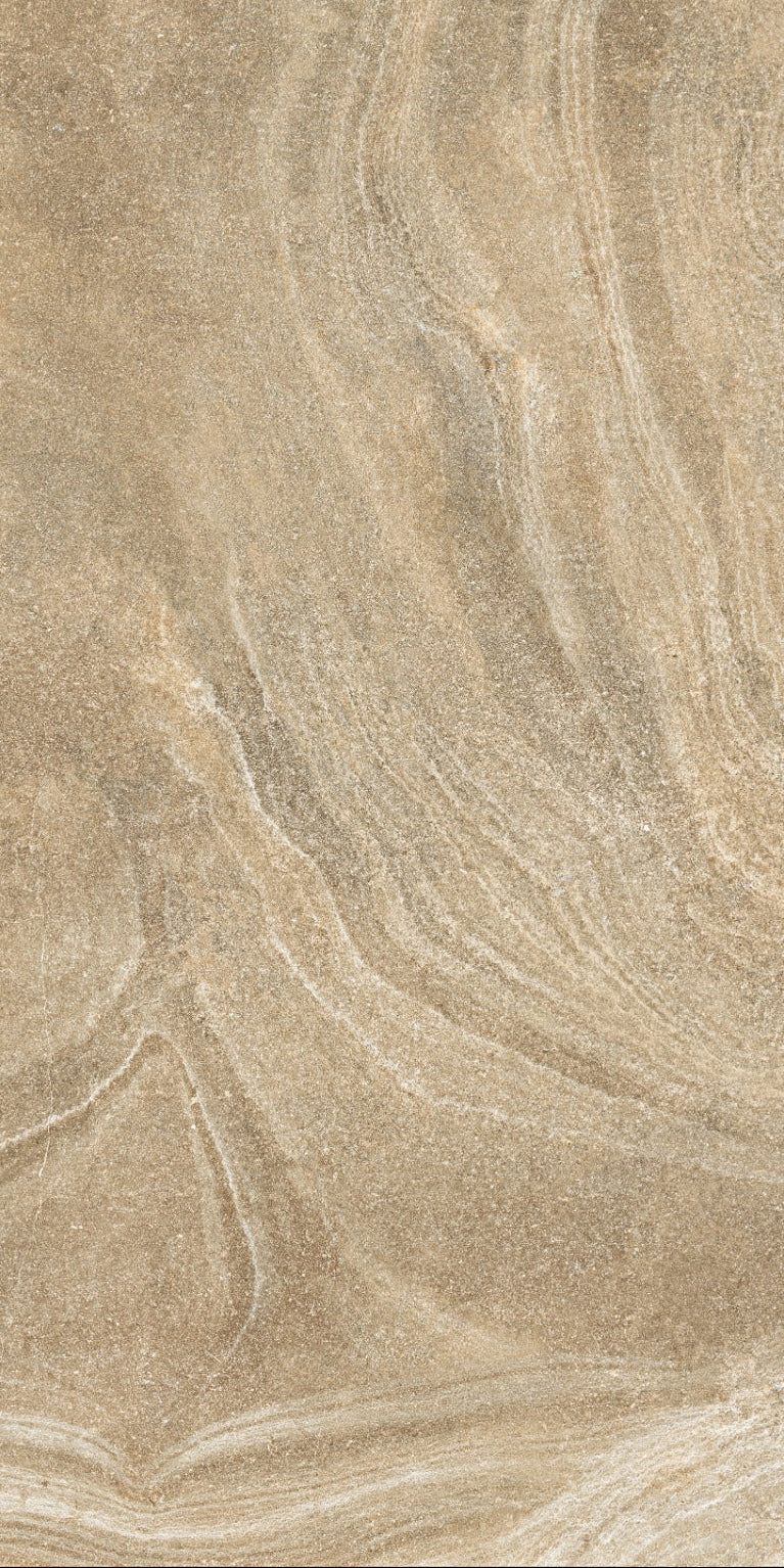 Carrelage effet pierre antidérapant - Lacoste Beige R11 - 60x120cm
