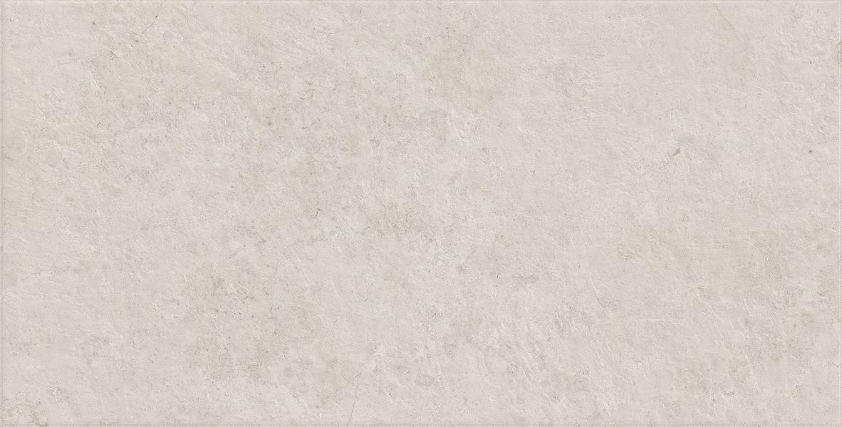 Carrelage effet pierre ivoire mat 3D - Lumière d'Azur Blanc - 60x120cm