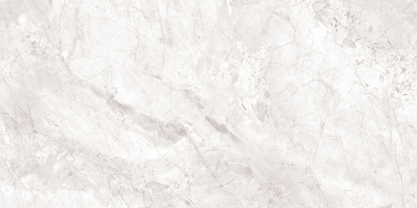 Carrelage effet marbre brillant - Lusso Crema - 60x120cm