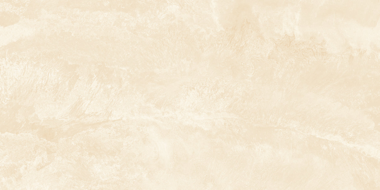 Carrelage effet marbre beige brillant - Oceanic Crema - 60x120cm