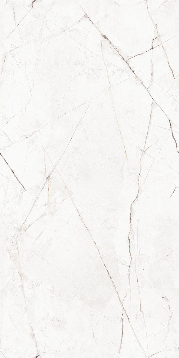 Carrelage effet marbre brillant - Splendore Blanco - 60x120cm