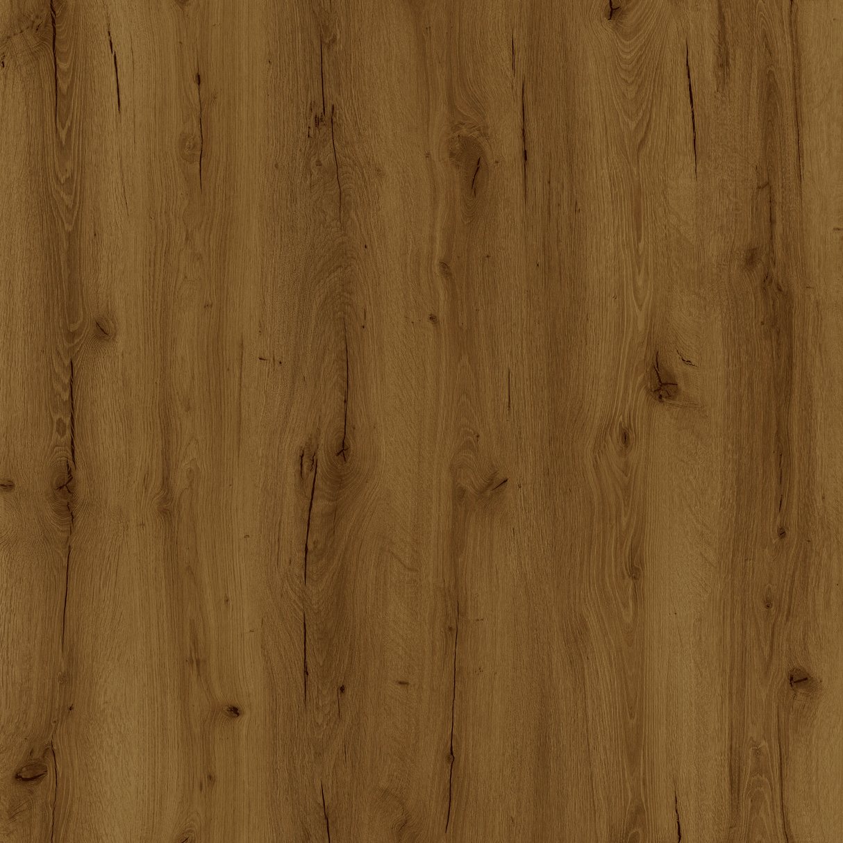 Sol stratifié effet bois chêne marron foncé - 23410 - 20x122cm