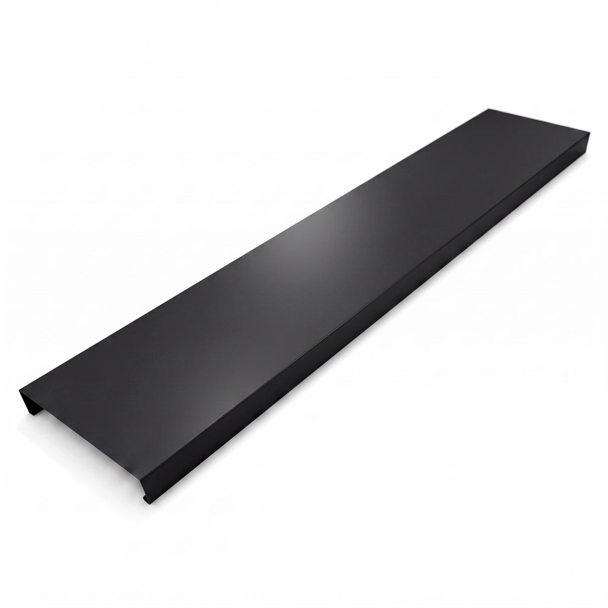 Couvertine Aluminium - Noir - 28x300cm