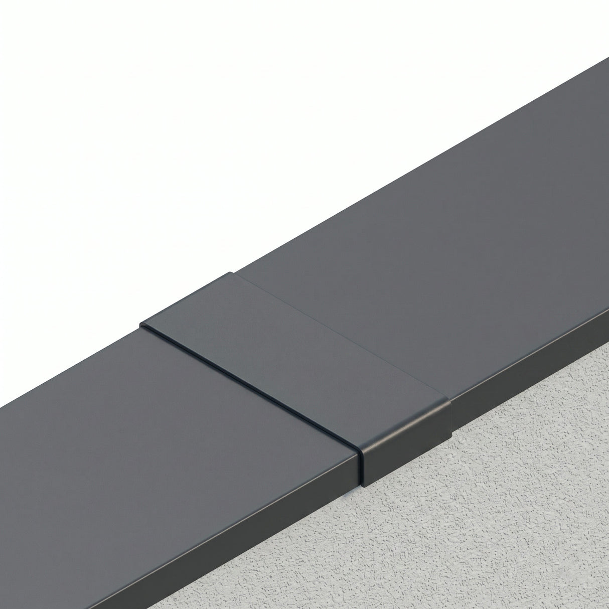 Couvertine Aluminium - Gris Anthracite RAL 7016 - 28x300cm