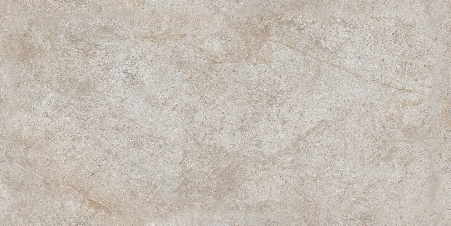 Carrelage effet pierre mat - Ador Oyster Grey - 60x120cm