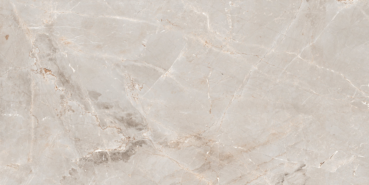 Carrelage effet marbre mat - Albus Blanc - 60x120cm