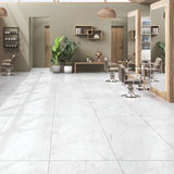 Carrelage effet marbre mat - Arena Bianco - 60x120cm