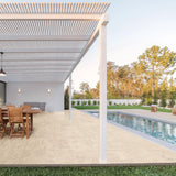 Carrelage effet pierre mat antidérapant - Avio Quarzite Cream - 60x90x2cm