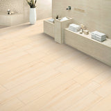 Carrelage effet parquet bois mat - Barma Ivory - 20x120cm