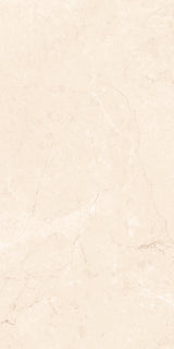 Carrelage effet marbre brillant - Belmont Beige - 60x120cm