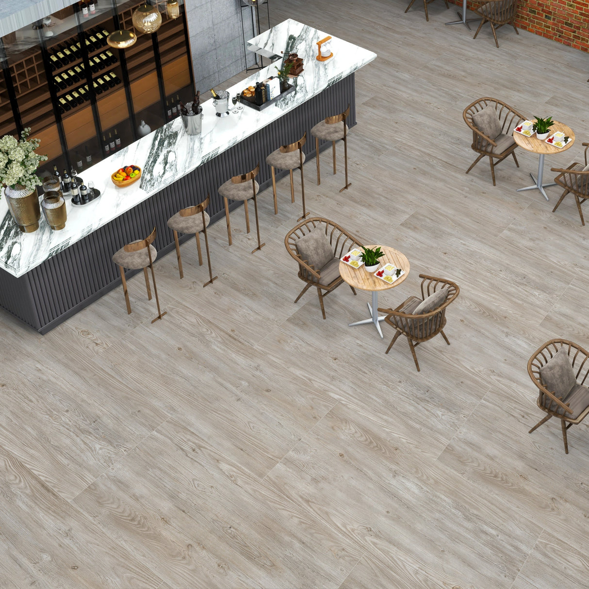 Carrelage effet bois mat - Bois de Belgrade - 60x120cm