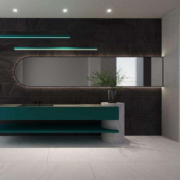 Carrelage effet pierre semi-brillant - Cippolino white - 60x120cm