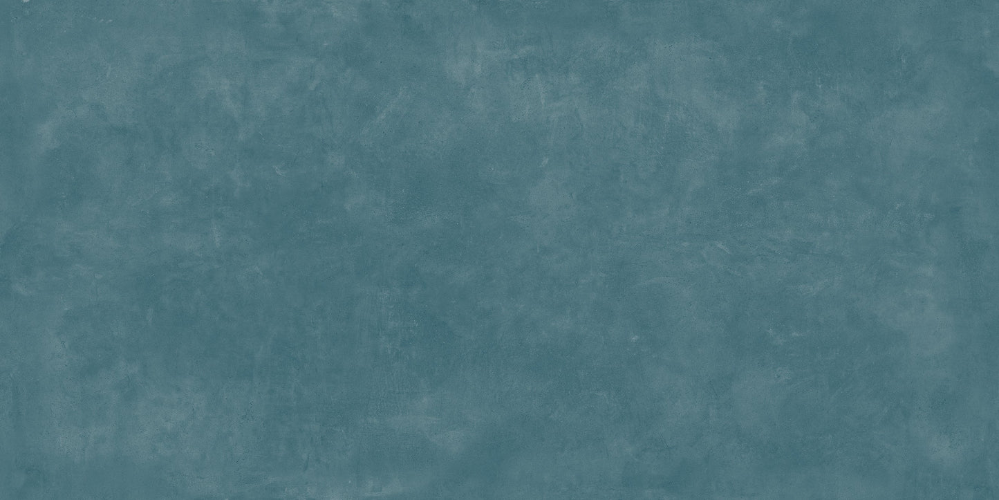 Carrelage effet béton mat - Colmar Aqua - 60x120cm