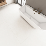 Carrelage effet béton mat - Colmar Blanc - 60x120cm