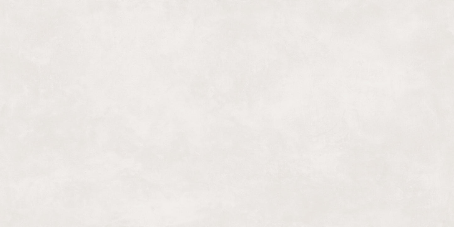 Carrelage effet béton mat - Colmar Blanc - 60x120cm