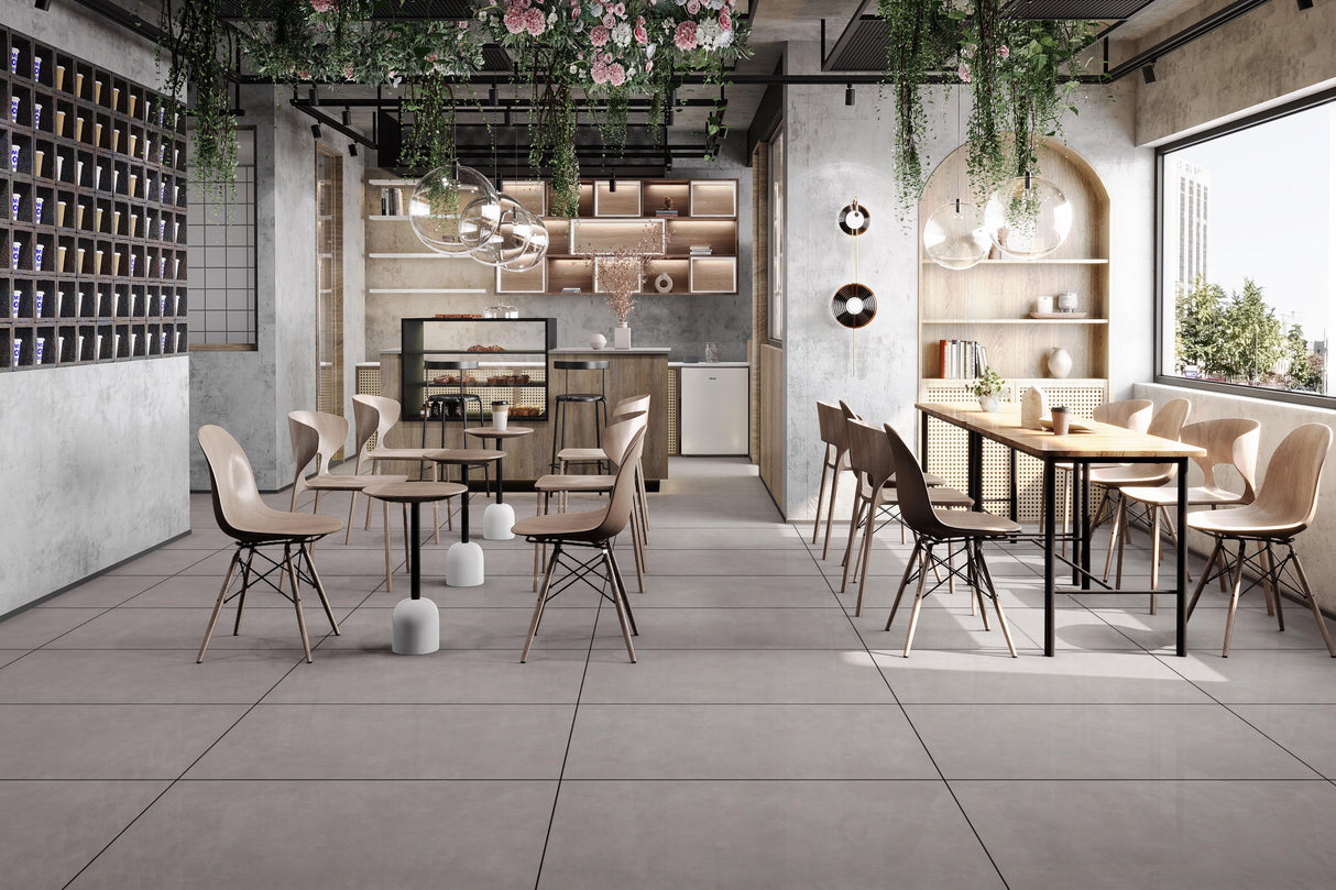 Carrelage Colmar Gris 60x120 cm – Sobriété et Élégance Contemporaine