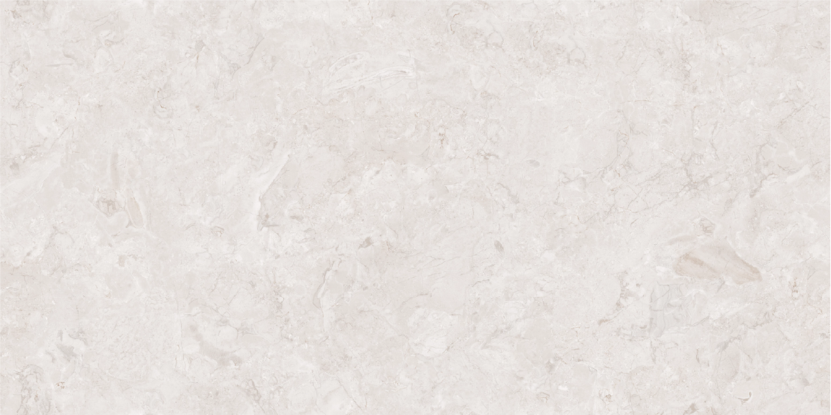 Carrelage effet pierre blanc brillant - Damascus Blanc - 60x120cm