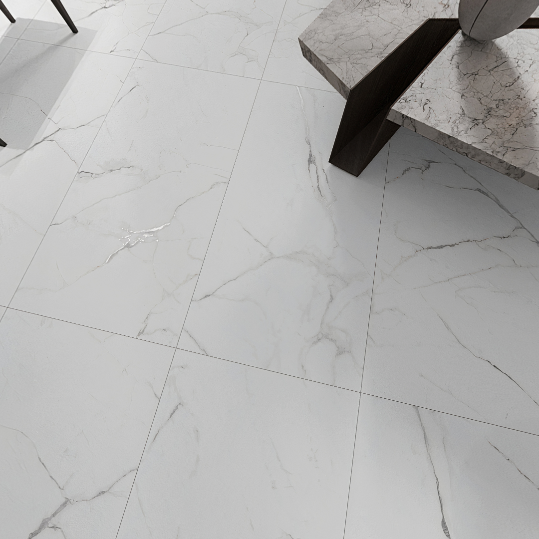 Carrelage effet marbre semi-brillant - Dubai- 60x120cm