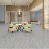 Carrelage effet marbre brillant- Endless Atlas Silver - 60x120cm