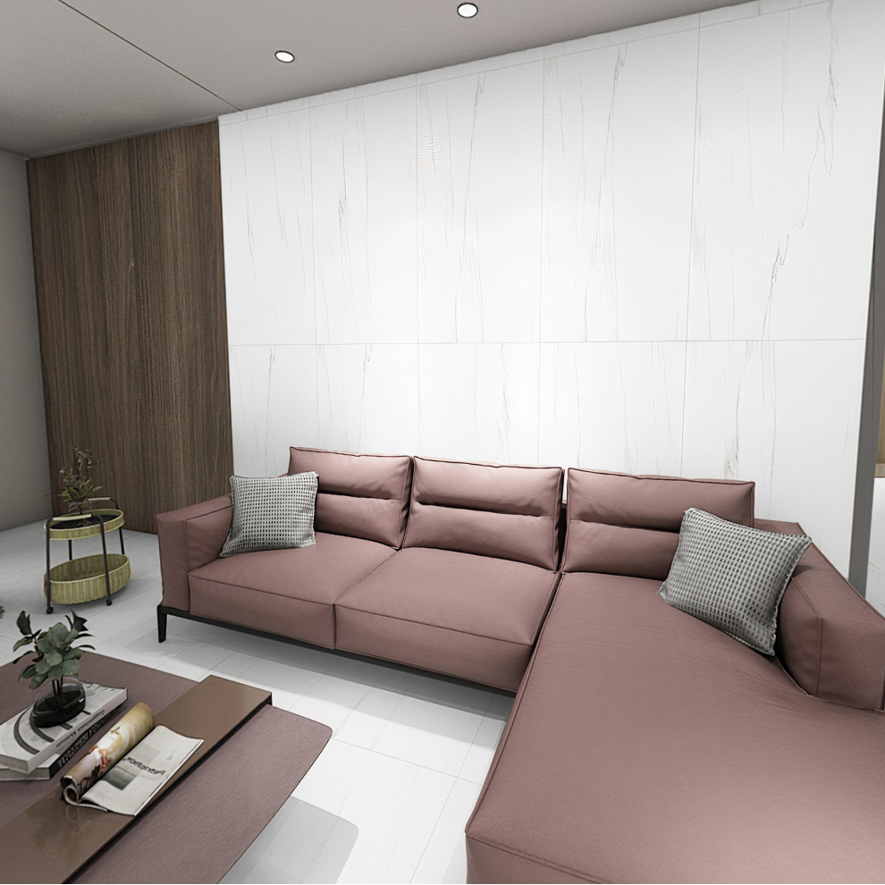 Carrelage effet marbre mat - Finlande - 60x120cm