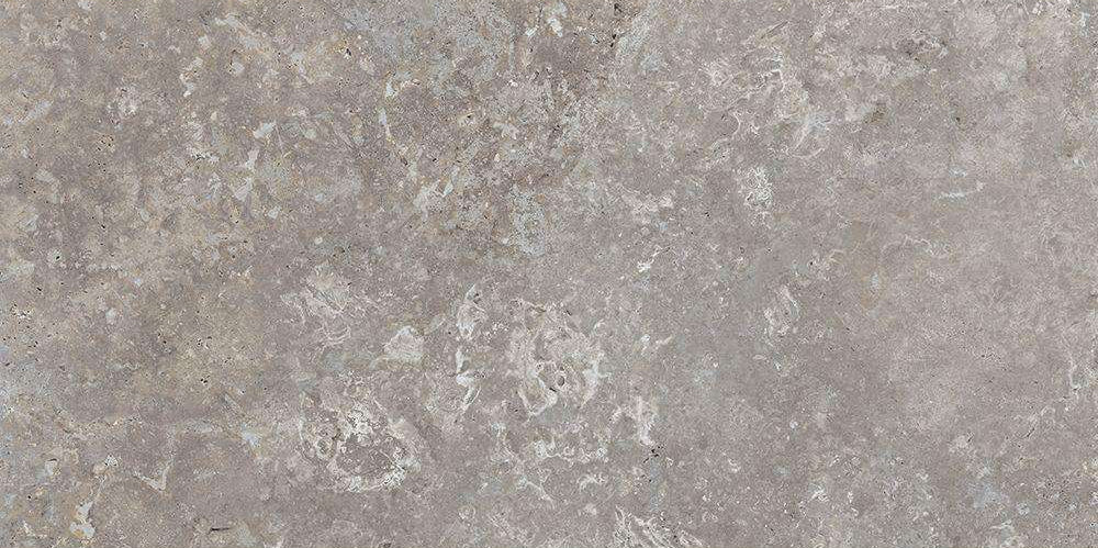 Carrelage effet pierre mat - Gris Travertino - 60x120cm