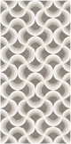 Carrelage effet décoratif semi-brillant - Harmonie Arc Décor - 60x120cm