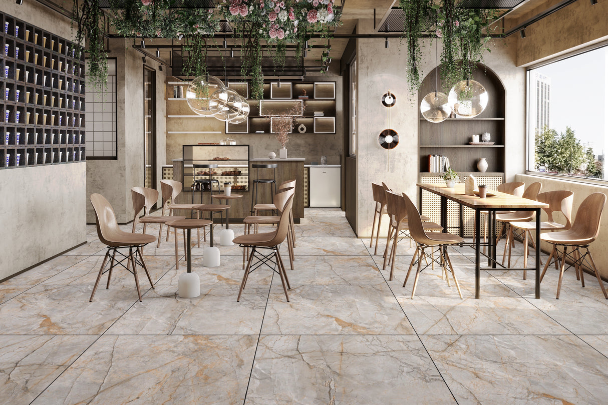 Carrelage Silzheim 120x120 cm – Élégance Naturelle et Design Contemporain