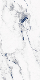 Carrelage effet marbre brillant - Impérial Blue - 60x120cm