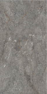 Carrelage effet pierre gris brillant - Infini Boston Gris - 60x120cm
