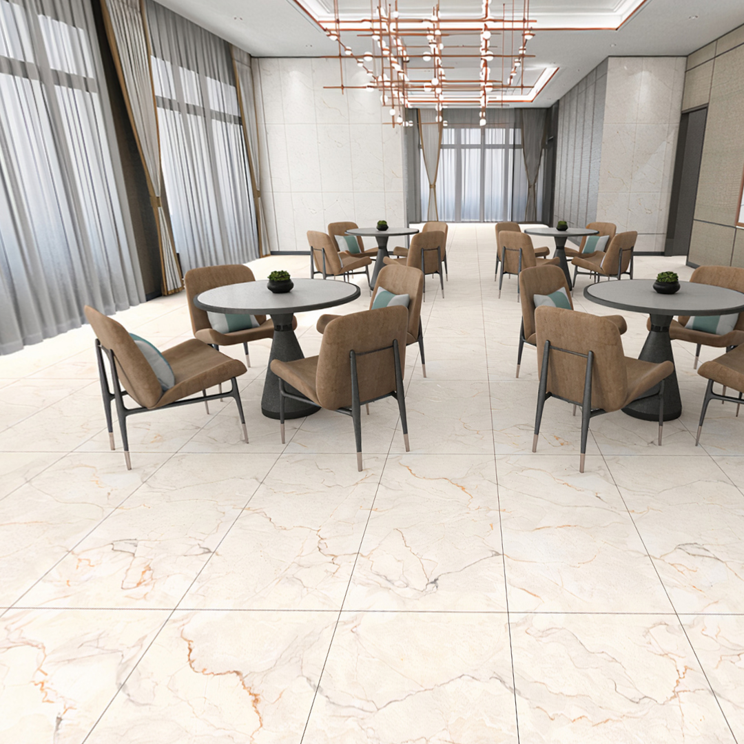 Carrelage effet marbre mat 3D - Infini Eclair- 60x120cm