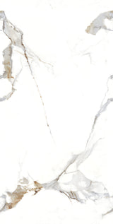 Carrelage effet marbre brillant- Infini Statuario Lithique - 60x120cm