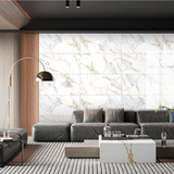 Carrelage effet marbre brillant - Jubelly Gold - 60x120cm