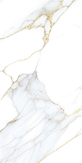 Carrelage effet marbre brillant - Jubelly Gold - 60x120cm