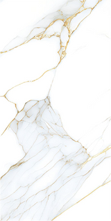 Carrelage effet marbre brillant - Jubelly Gold - 60x120cm