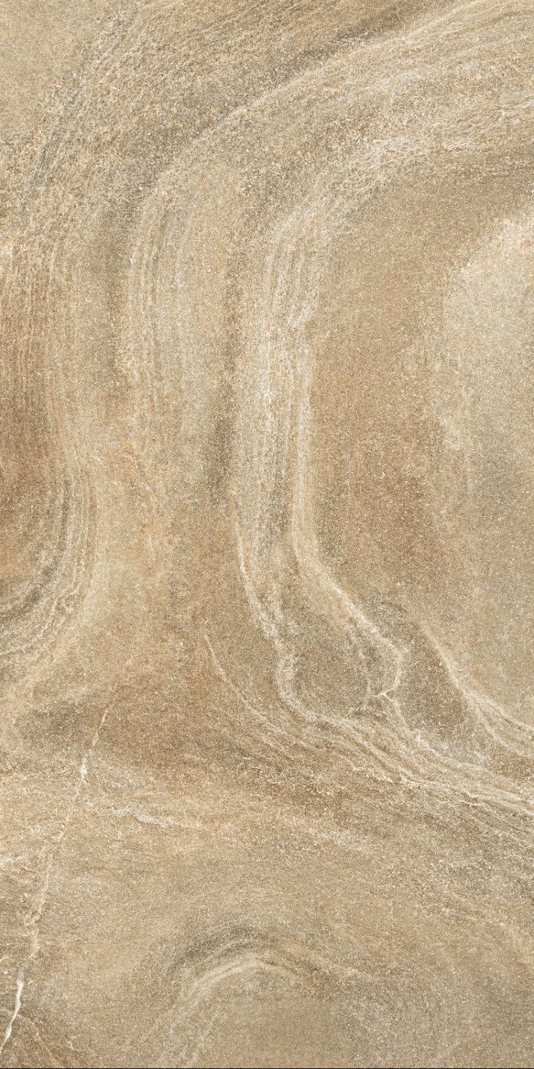 Carrelage effet pierre antidérapant - Lacoste Beige R11 - 60x120cm