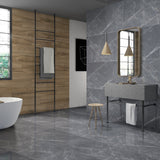 Carrelage effet marbre brillant - Leceister - 60x120cm