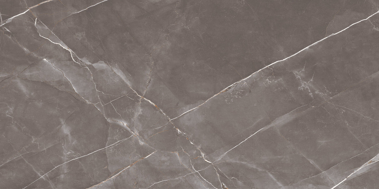 Carrelage effet marbre brillant - Leceister - 60x120cm