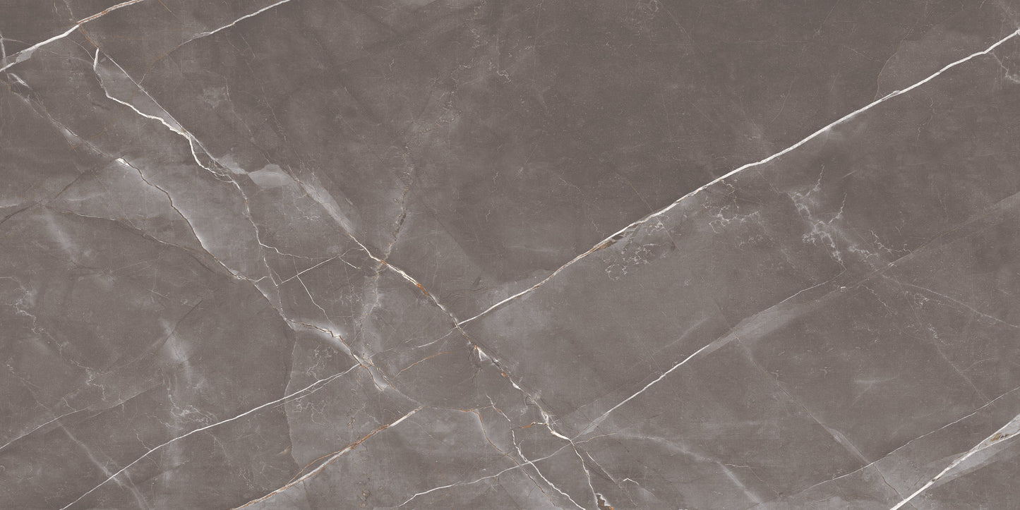 Carrelage effet marbre brillant - Leceister - 60x120cm