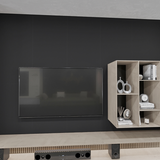 Carrelage uni mat - Litchi Noir - 60x120cm